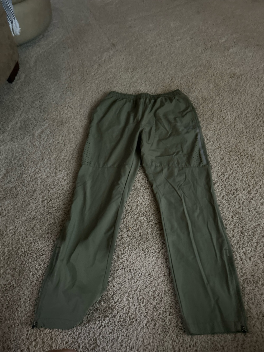New Balance Olive Cargo Track Pants
